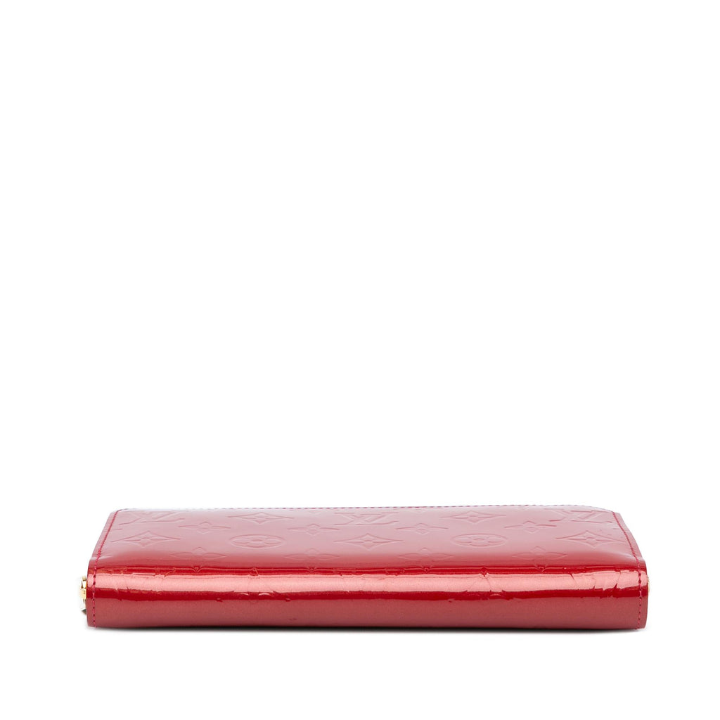 Louis Vuitton Monogram Vernis Zippy Long Wallet (SHG-3vaE30)
