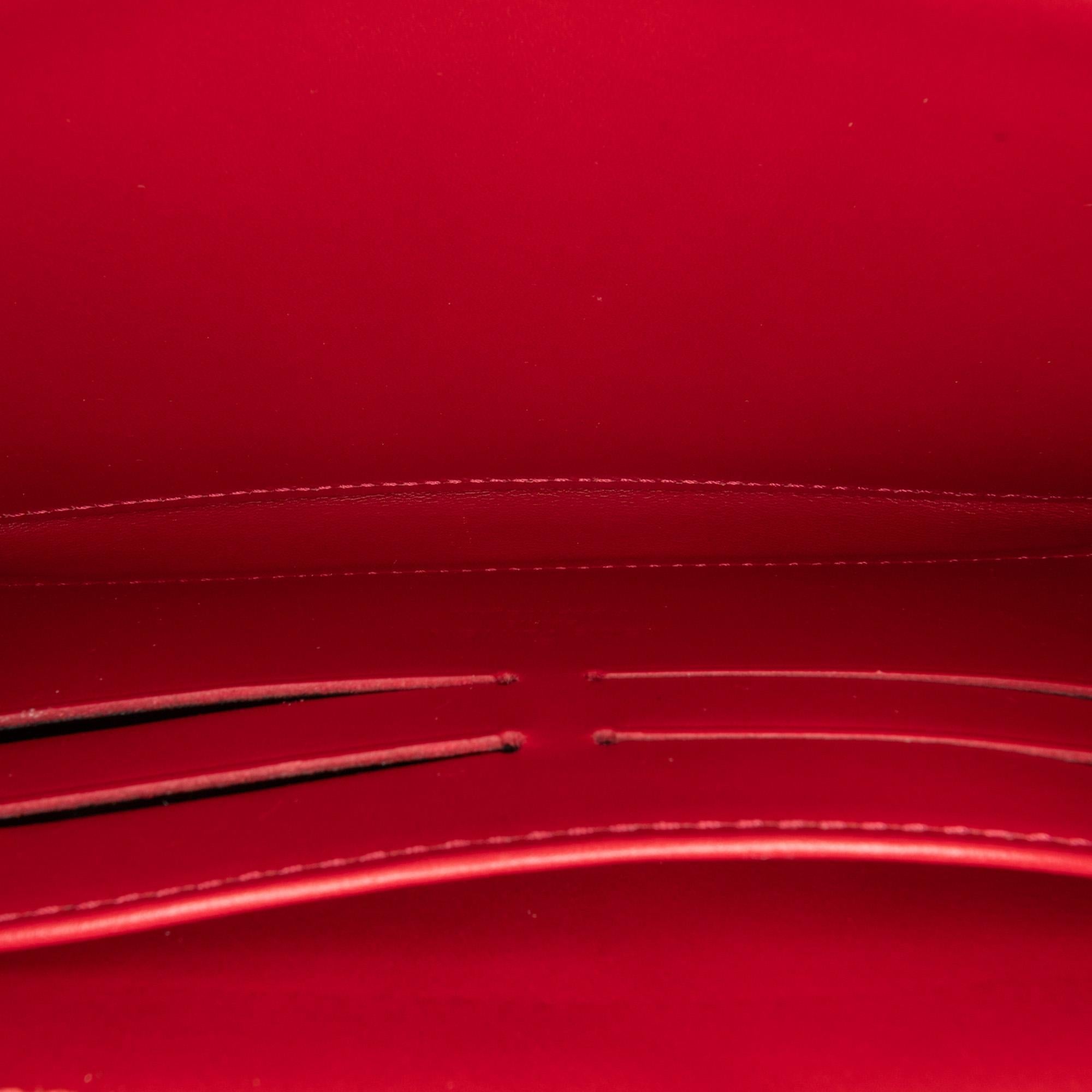 Louis Vuitton Monogram Vernis Zippy Long Wallet (SHG-3vaE30)