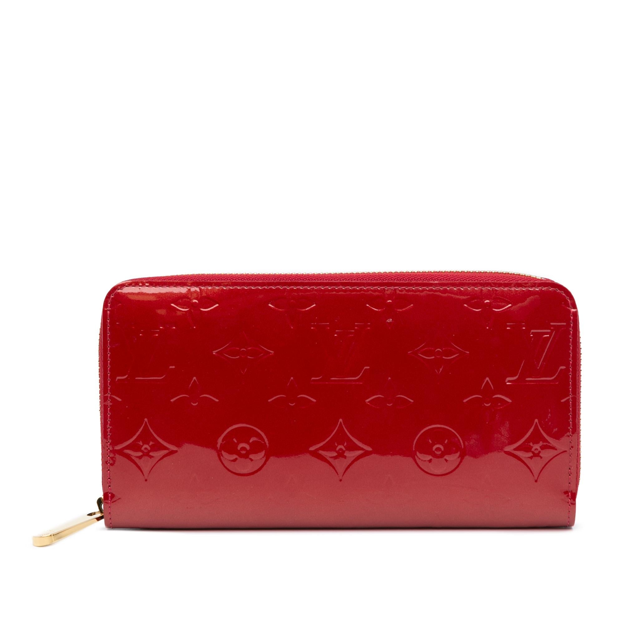 Louis Vuitton Monogram Vernis Zippy Long Wallet (SHG-3vaE30)
