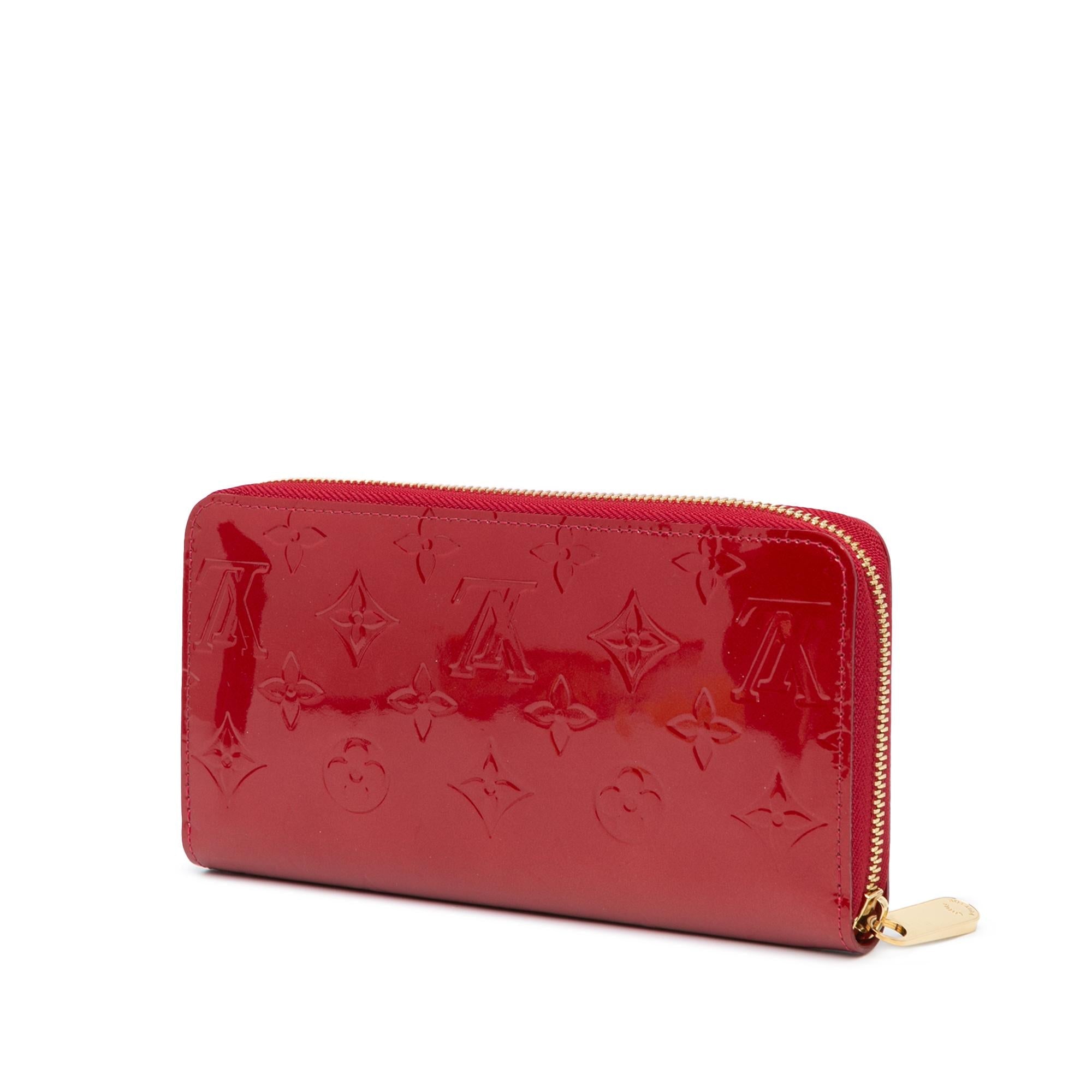 Louis Vuitton Monogram Vernis Zippy Long Wallet (SHG-3vaE30)