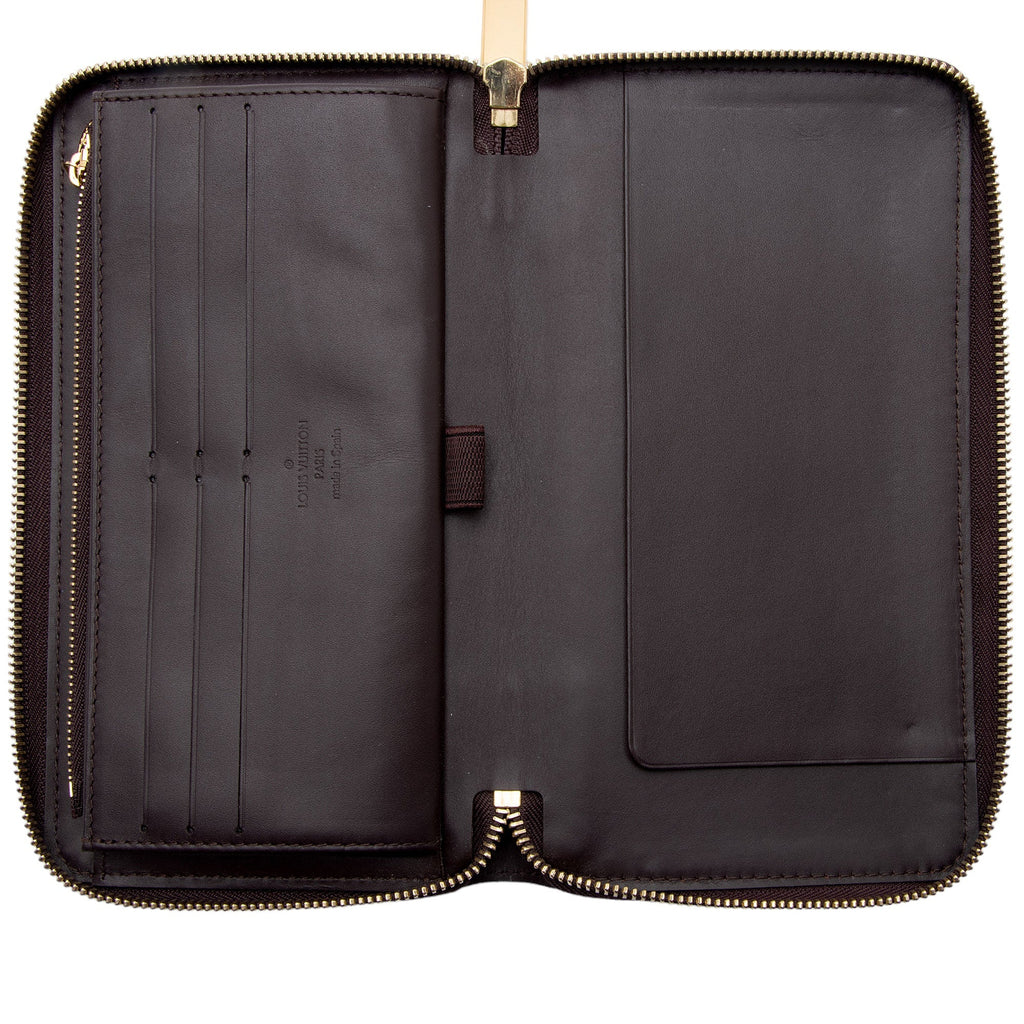 Louis Vuitton Monogram Vernis Zippy Organizer Wallet (SHF-UgvClu)