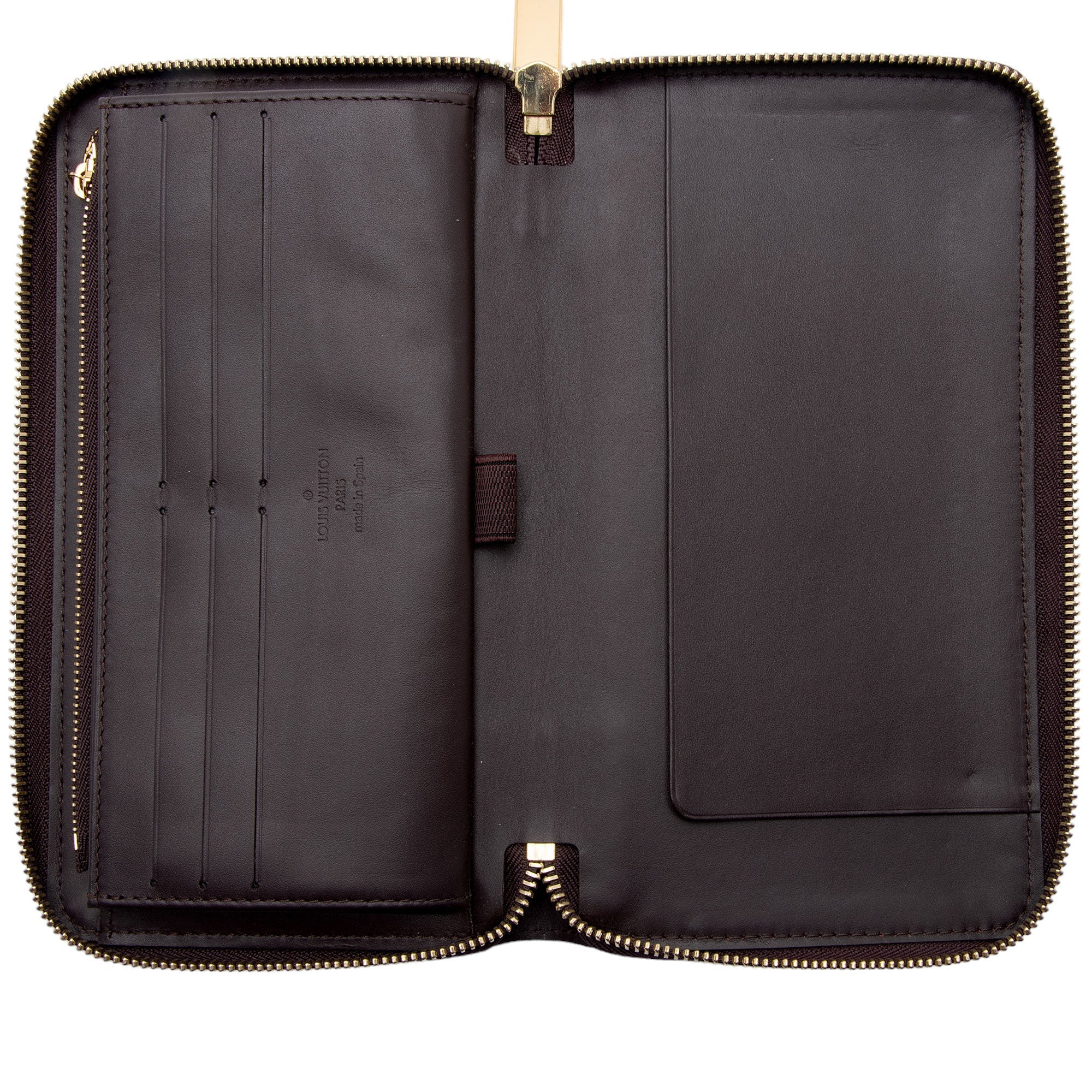 Louis Vuitton Monogram Vernis Zippy Organizer Wallet (SHF-UgvClu)