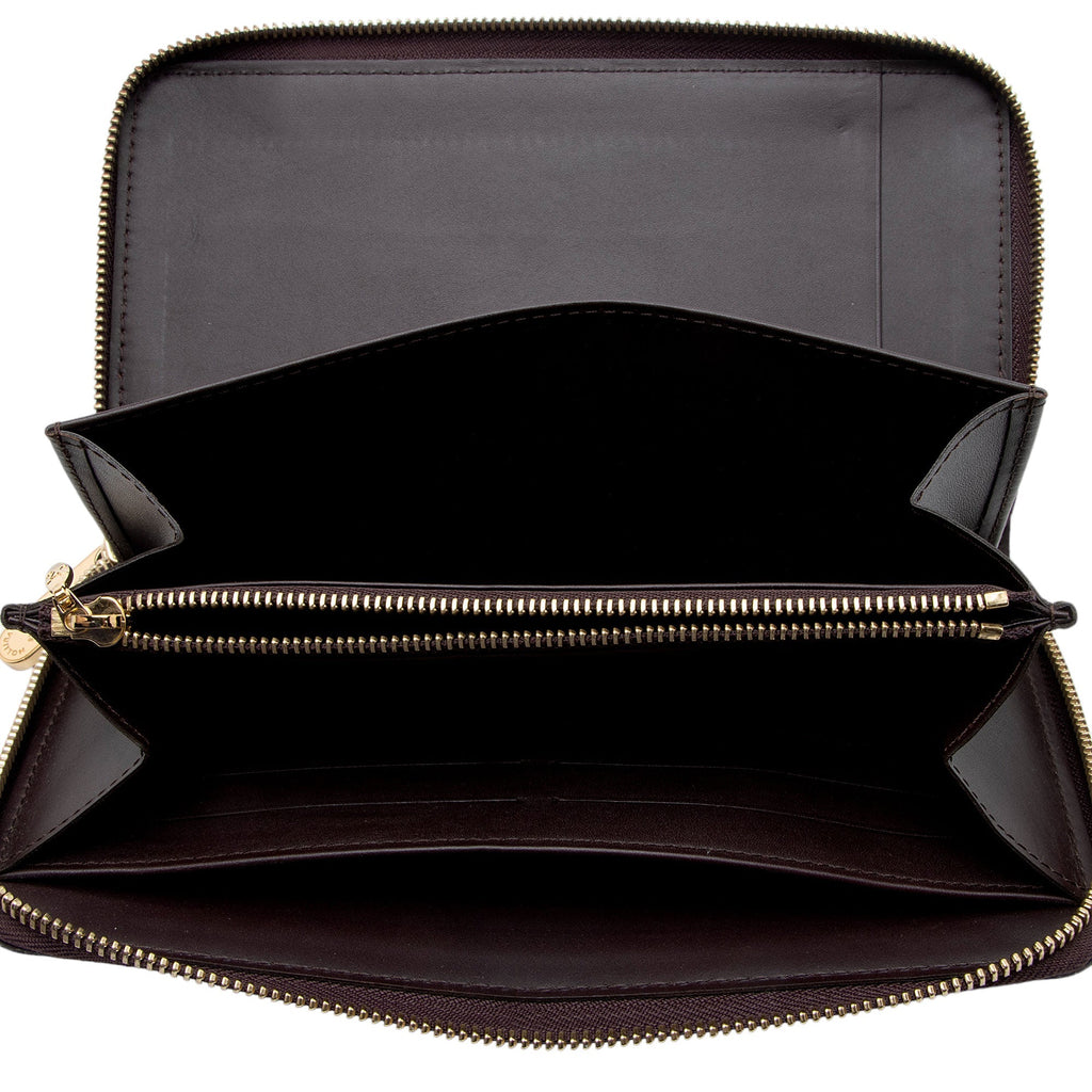 Louis Vuitton Monogram Vernis Zippy Organizer Wallet (SHF-UgvClu)