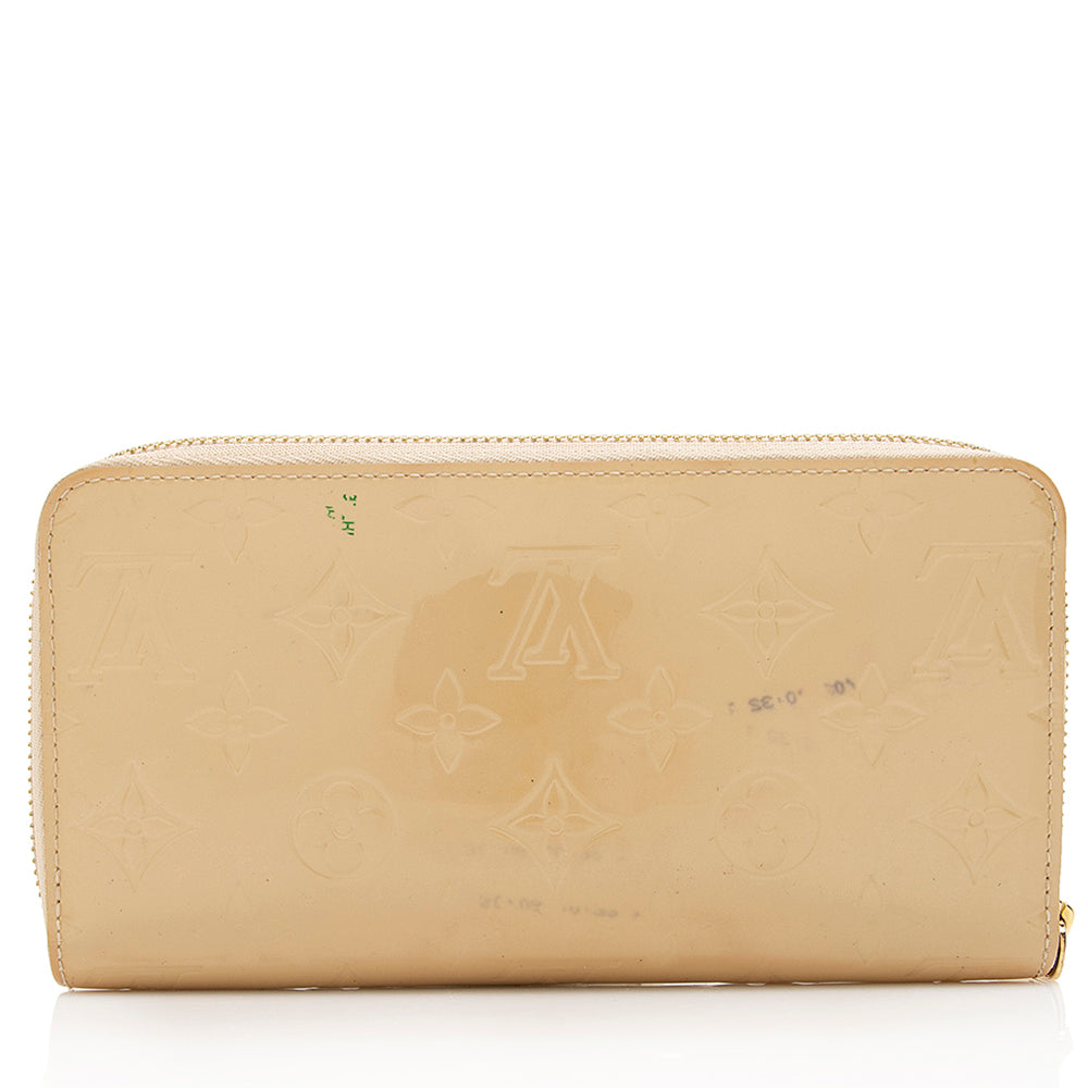 Louis Vuitton Monogram Vernis Zippy Wallet - FINAL SALE (SHF-18436)