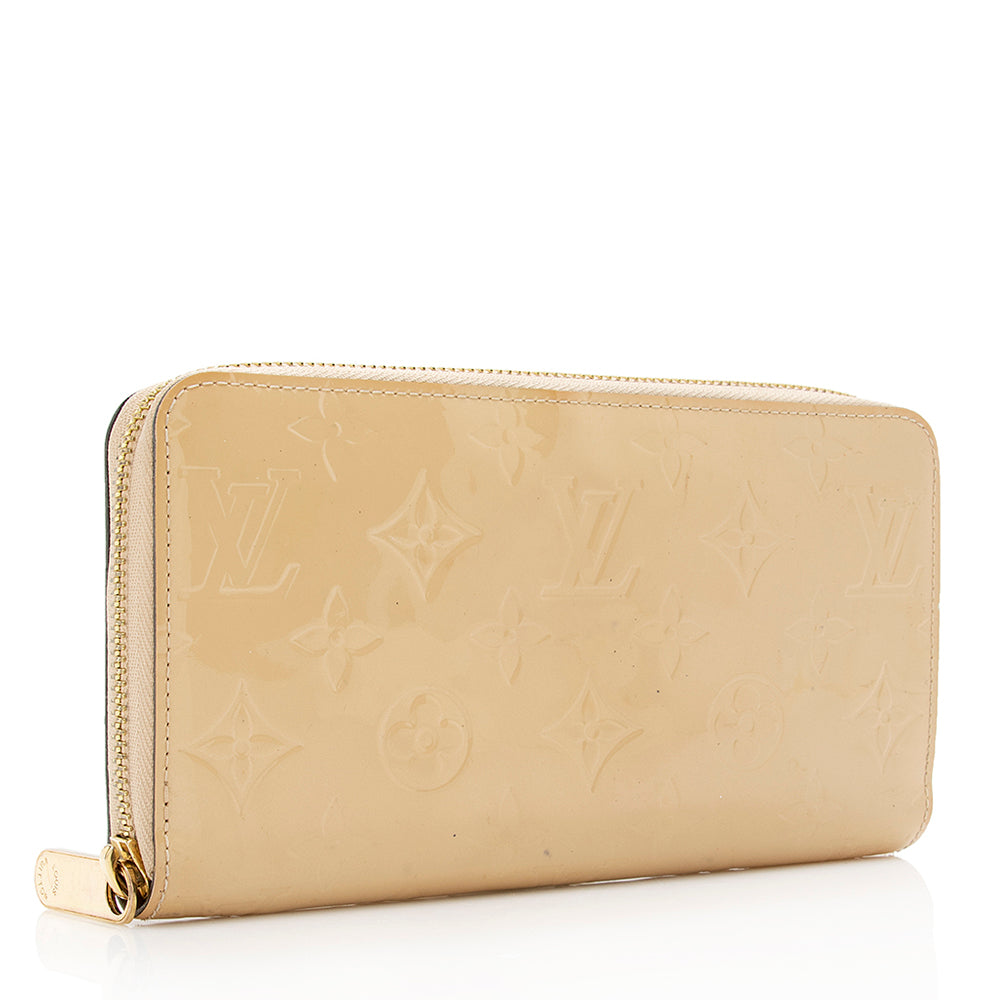Louis Vuitton Monogram Vernis Zippy Wallet - FINAL SALE (SHF-18436)