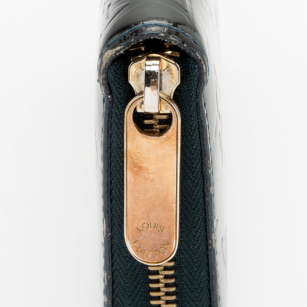 Louis Vuitton Monogram Vernis Zippy Wallet (SHF-15116)