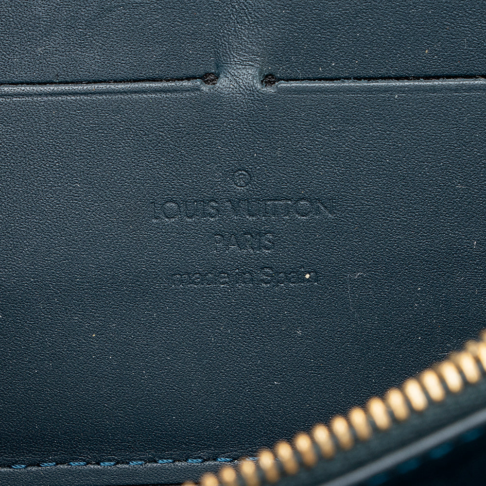 Louis Vuitton Monogram Vernis Zippy Wallet (SHF-15116)