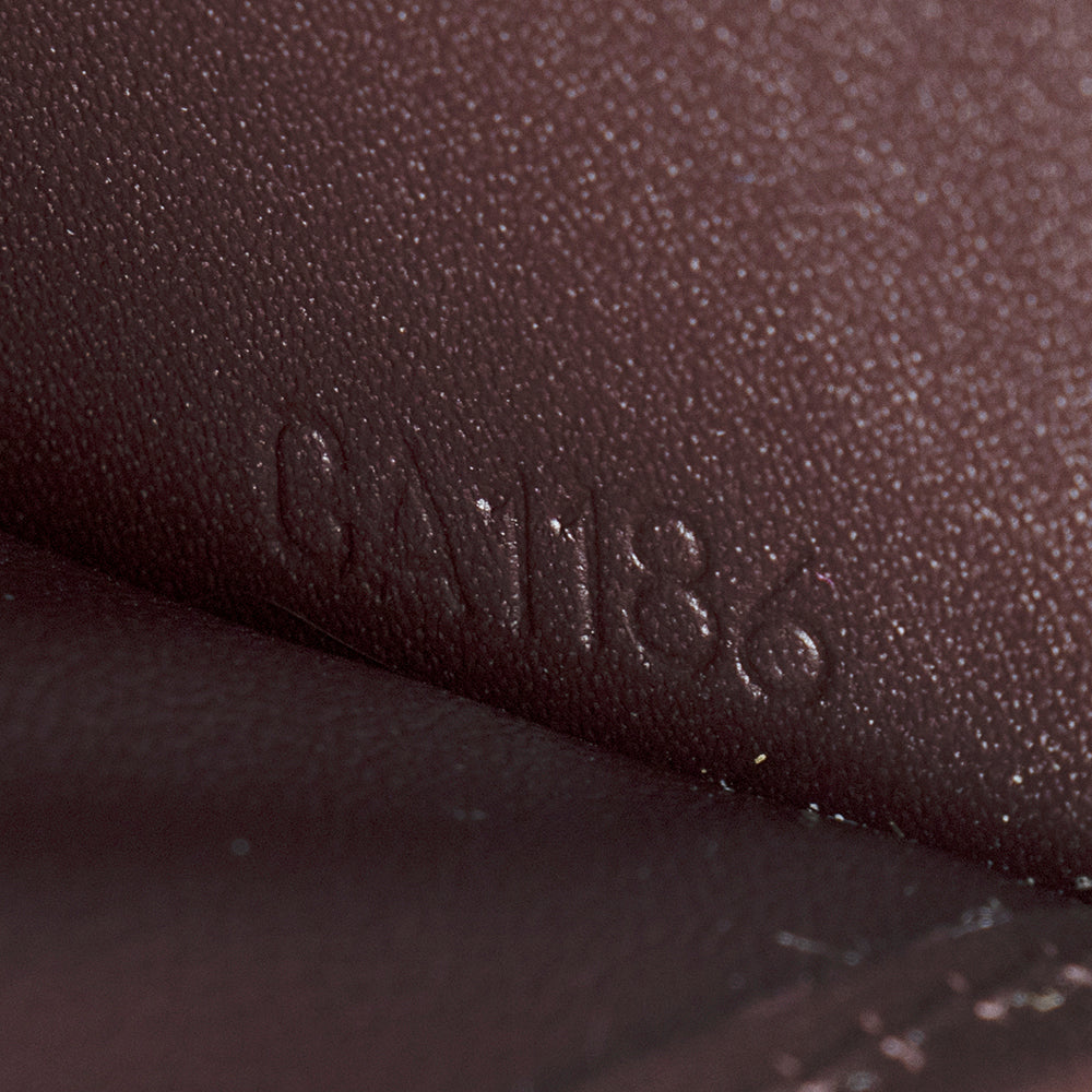 Louis Vuitton Monogram Vernis Zippy Wallet (SHF-20929)