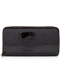 Louis Vuitton Monogram Vernis Zippy Wallet (SHF-20929)