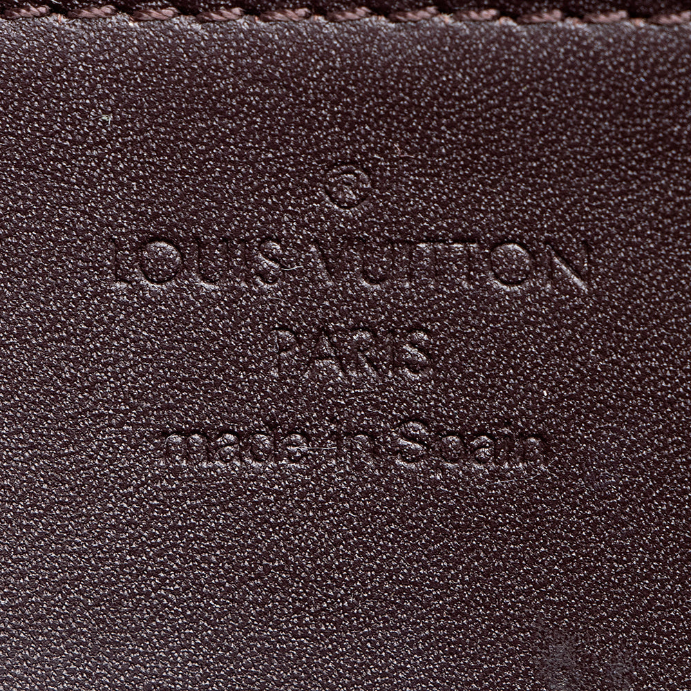 Louis Vuitton Monogram Vernis Zippy Wallet (SHF-20929)