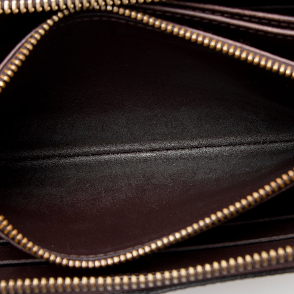 Louis Vuitton Monogram Vernis Zippy Wallet (SHF-20944)