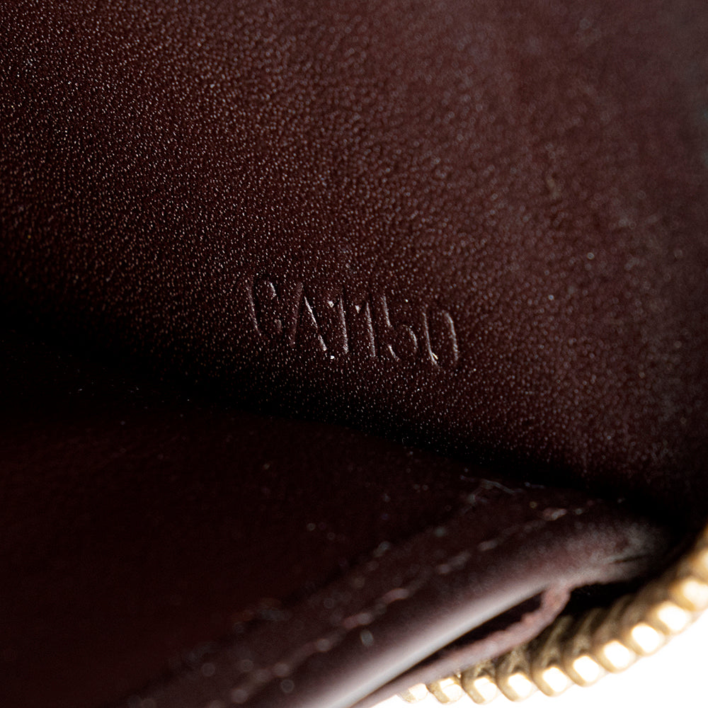 Louis Vuitton Monogram Vernis Zippy Wallet (SHF-20960)
