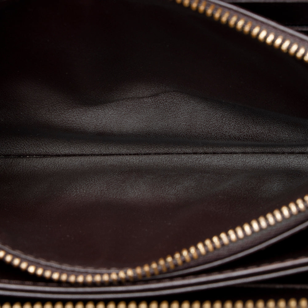 Louis Vuitton Monogram Vernis Zippy Wallet (SHF-20960)