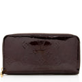 Louis Vuitton Monogram Vernis Zippy Wallet (SHF-20960)