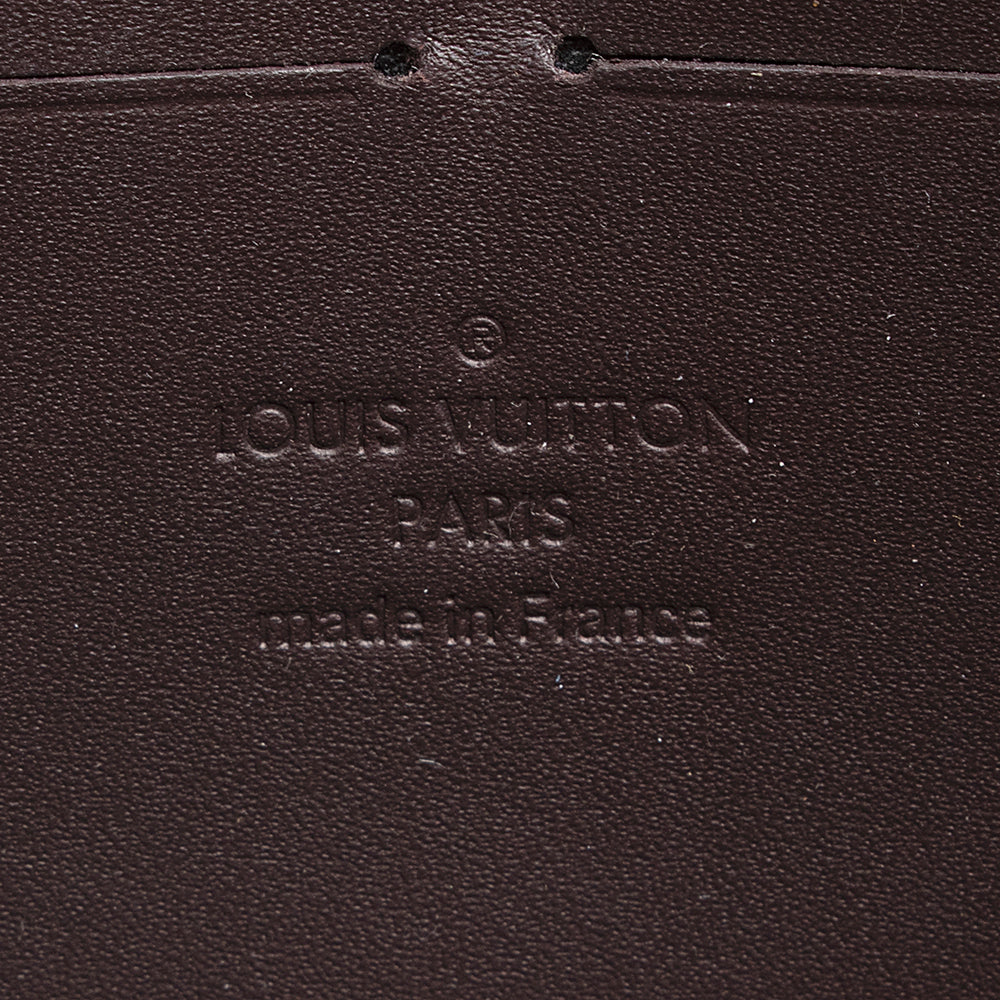 Louis Vuitton Monogram Vernis Zippy Wallet (SHF-21178)