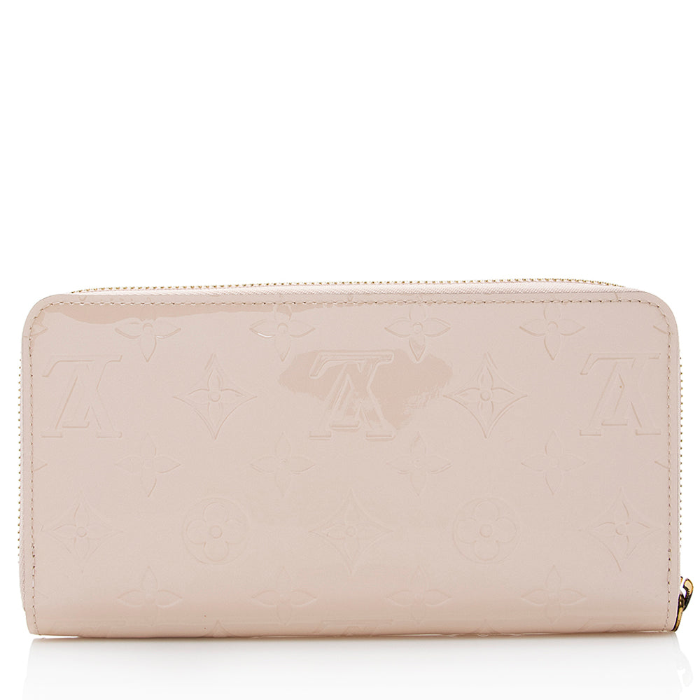 Louis Vuitton Monogram Vernis Zippy Wallet (SHF-21884)