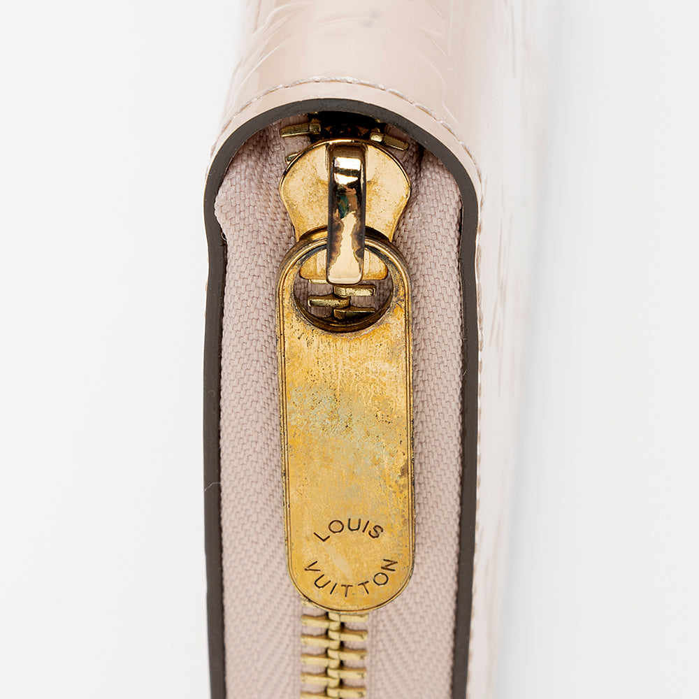 Louis Vuitton Monogram Vernis Zippy Wallet (SHF-21884)