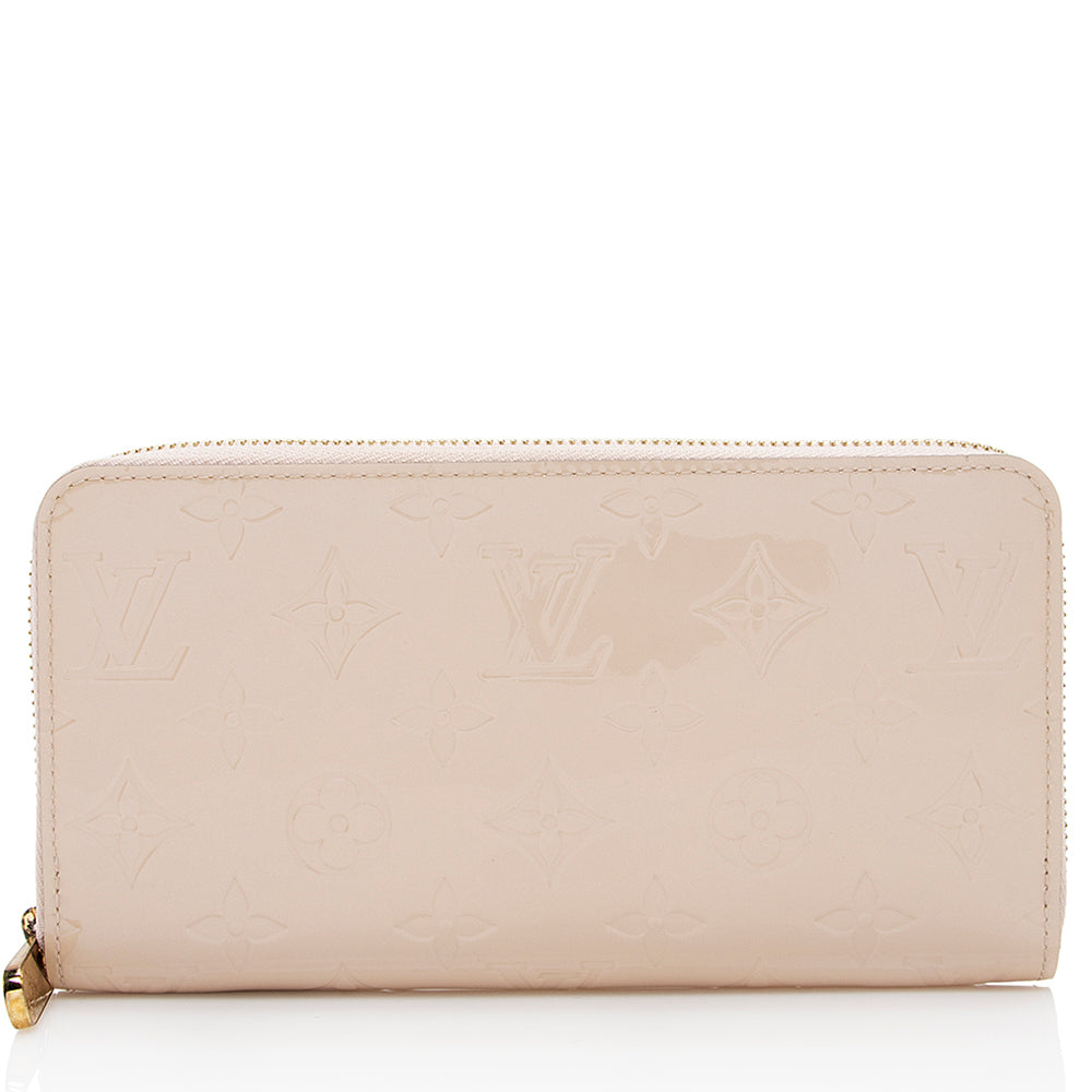 Louis Vuitton Monogram Vernis Zippy Wallet (SHF-21884)