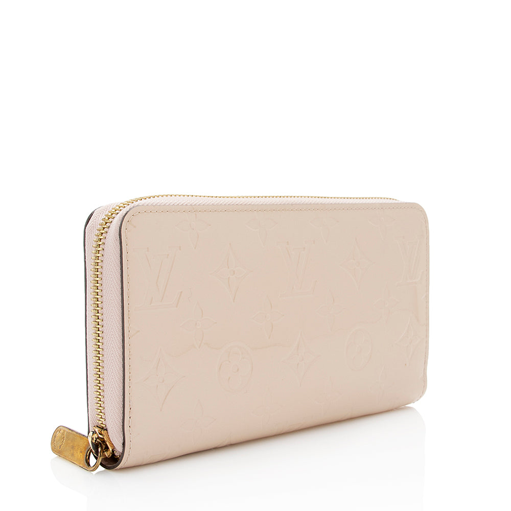 Louis Vuitton Monogram Vernis Zippy Wallet (SHF-21884)