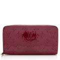 Louis Vuitton Monogram Vernis Zippy Wallet (SHF-22083)