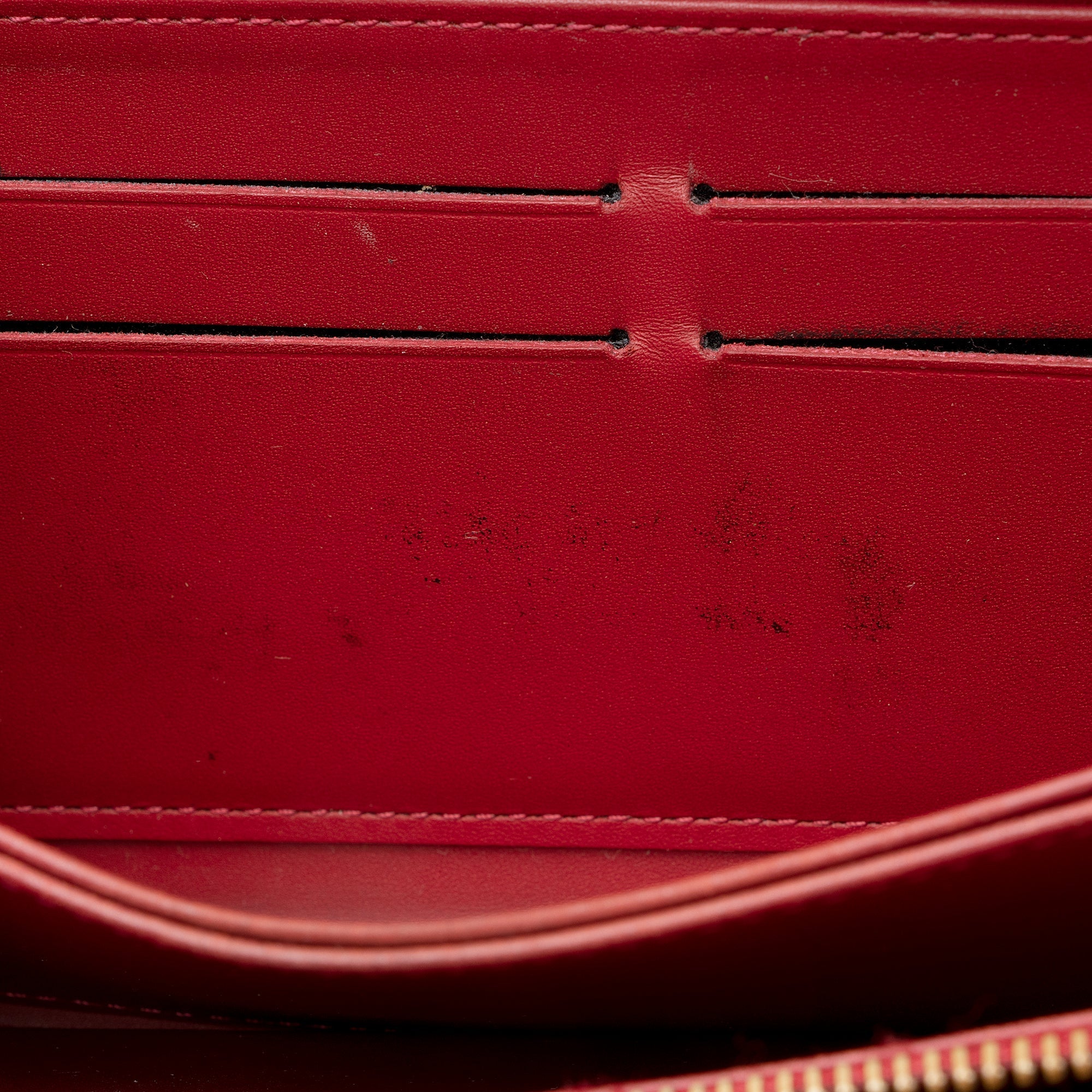 Louis Vuitton Monogram Vernis Zippy Wallet (SHF-22209)