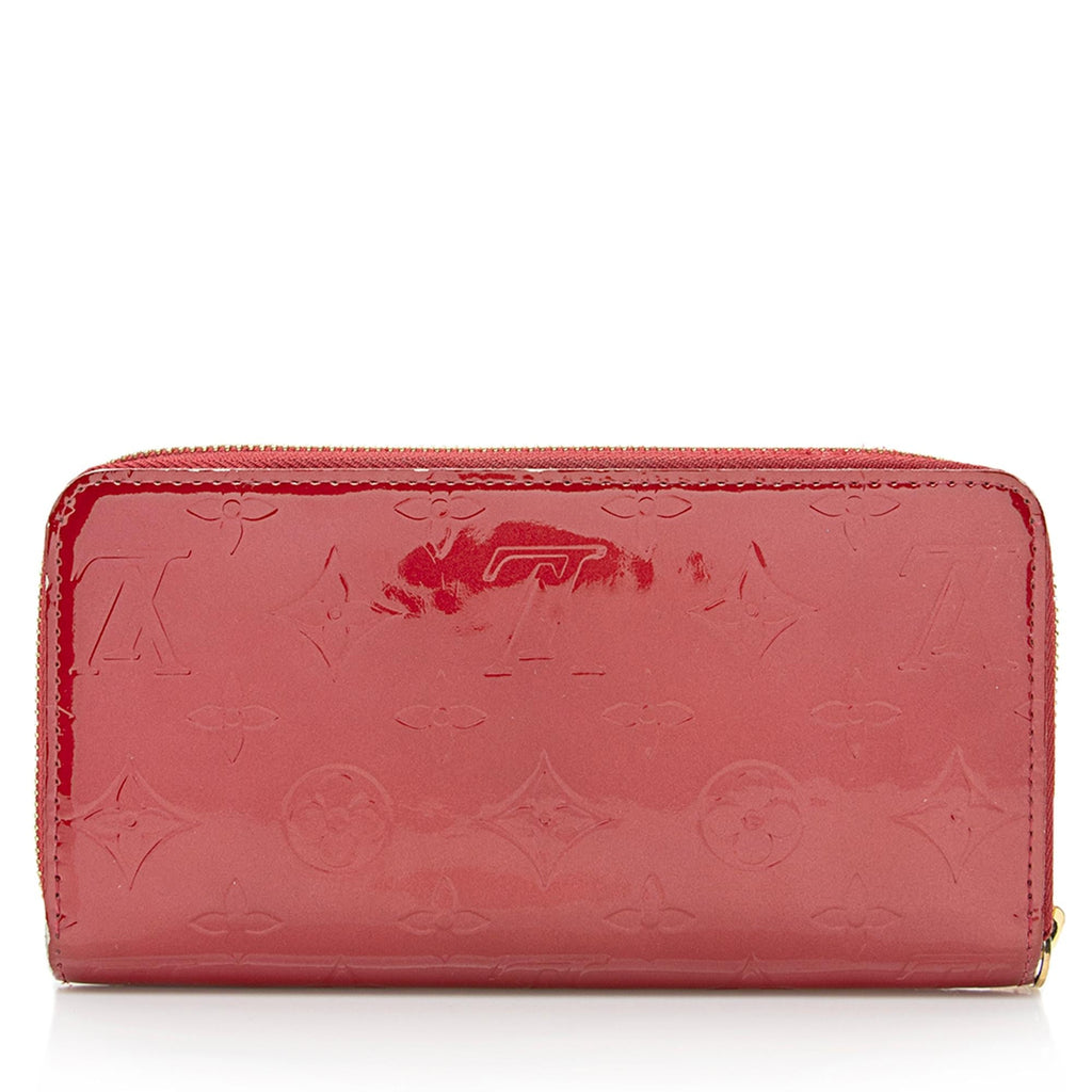 Louis Vuitton Monogram Vernis Zippy Wallet (SHF-22316)