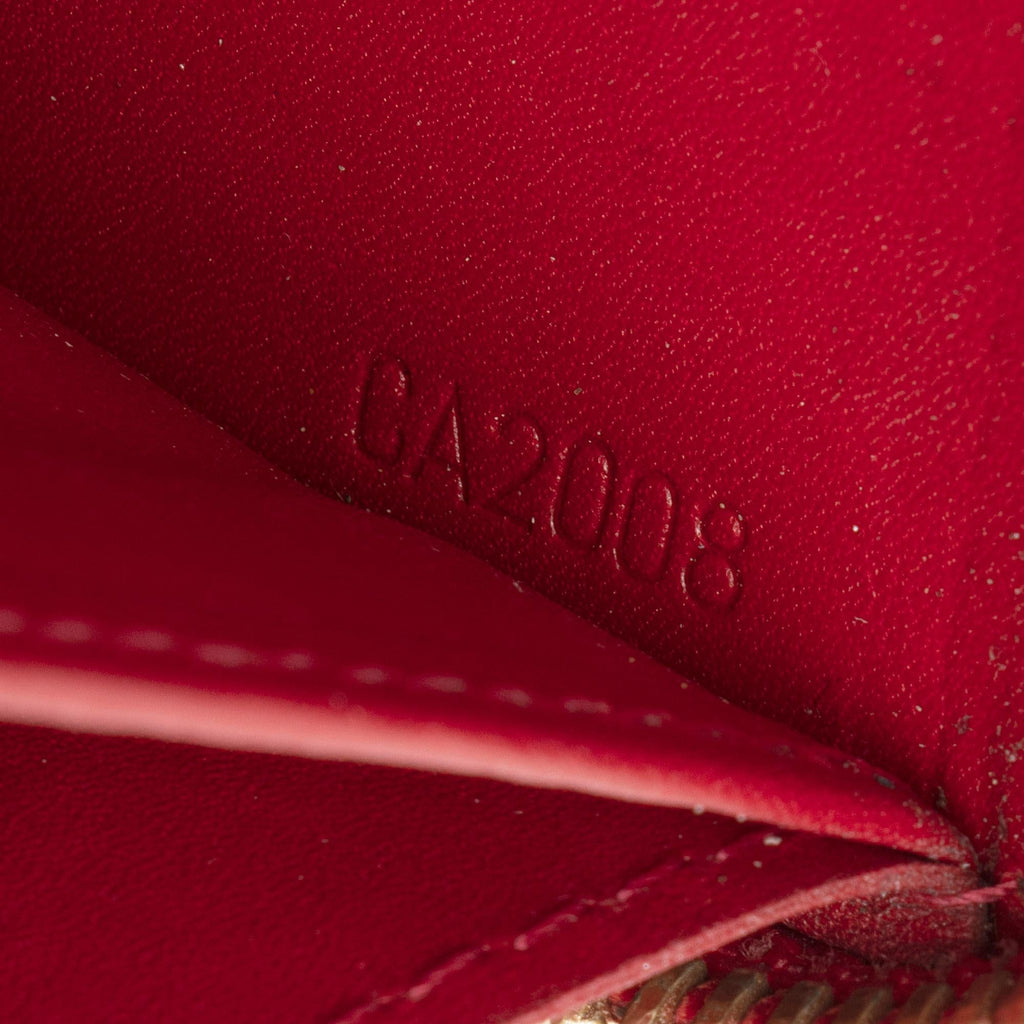 Louis Vuitton Monogram Vernis Zippy Wallet (SHF-22316)