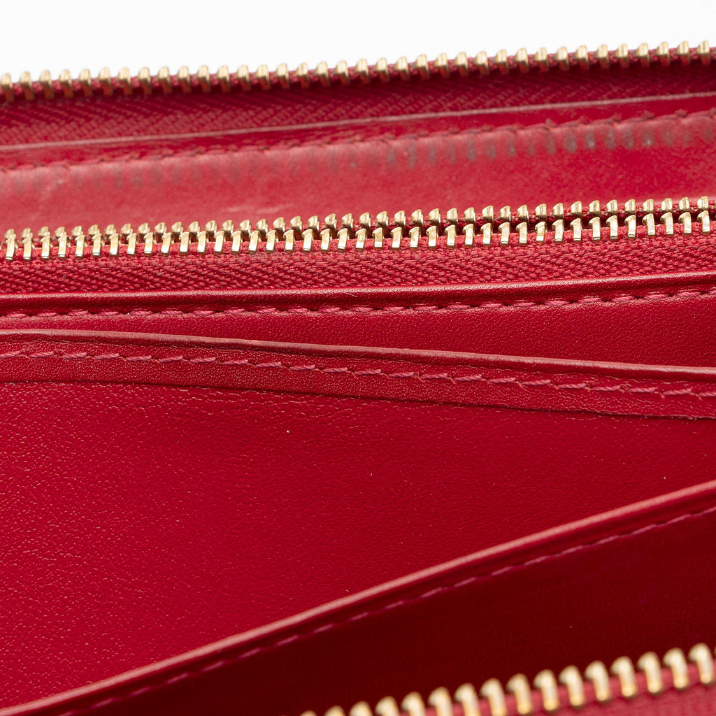 Louis Vuitton Monogram Vernis Zippy Wallet (SHF-22316)