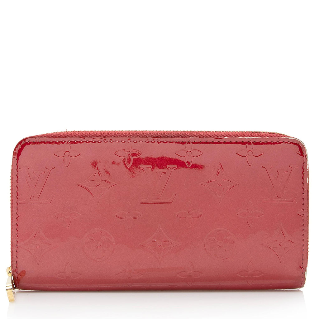 Louis Vuitton Monogram Vernis Zippy Wallet (SHF-22316)