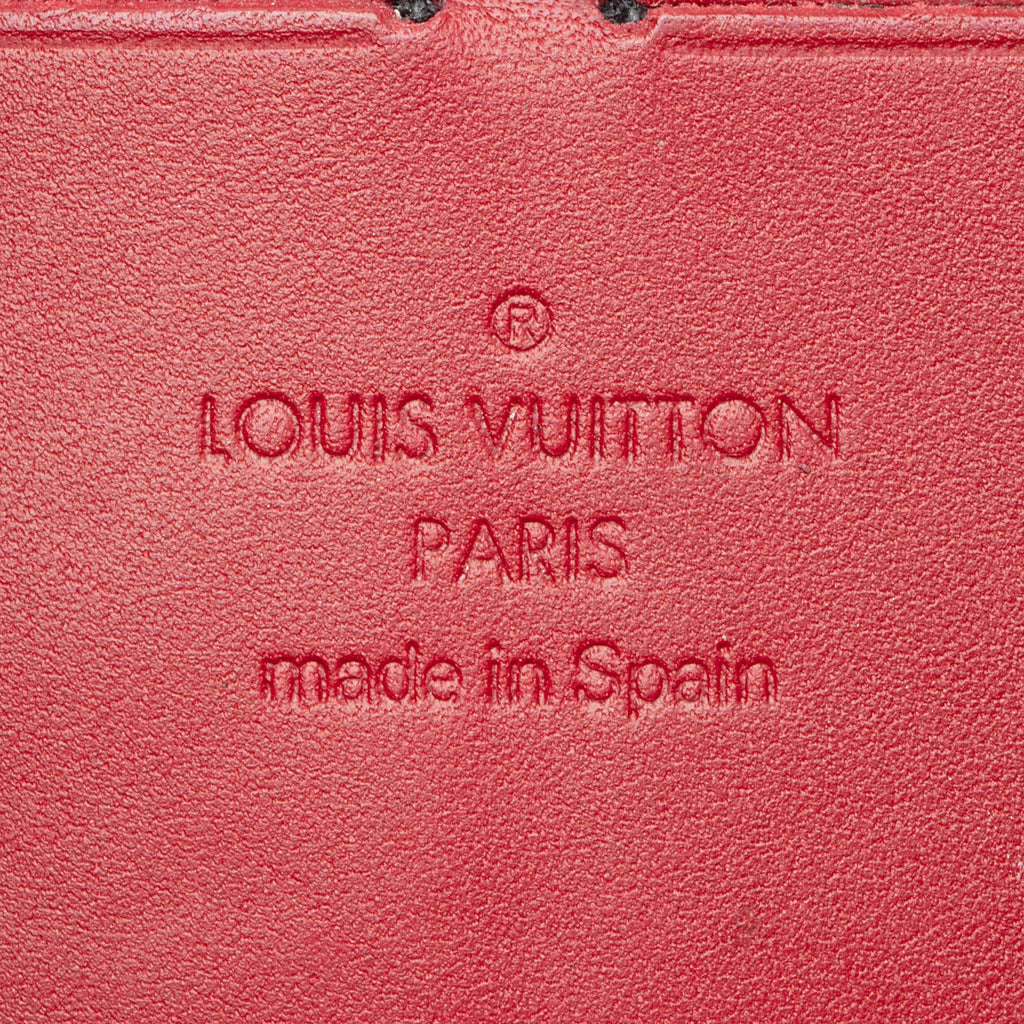 Louis Vuitton Monogram Vernis Zippy Wallet (SHF-22316)