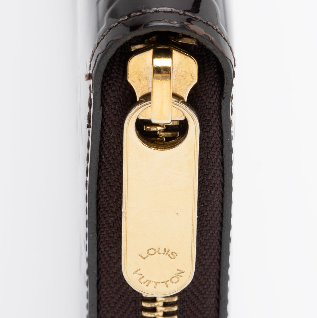 Louis Vuitton Monogram Vernis Zippy Wallet (SHF-23541)