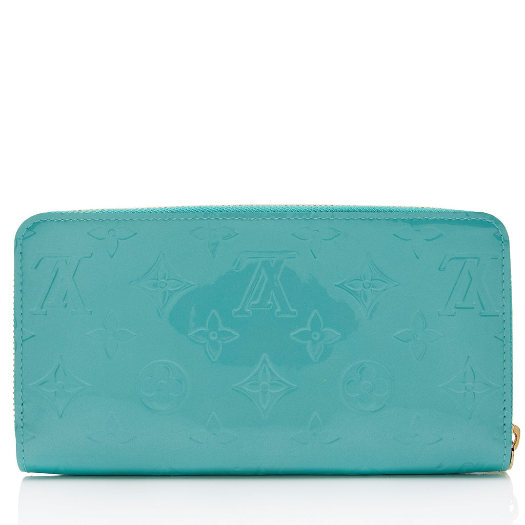 Louis Vuitton Monogram Vernis Zippy Wallet (SHF-O2jrNf)