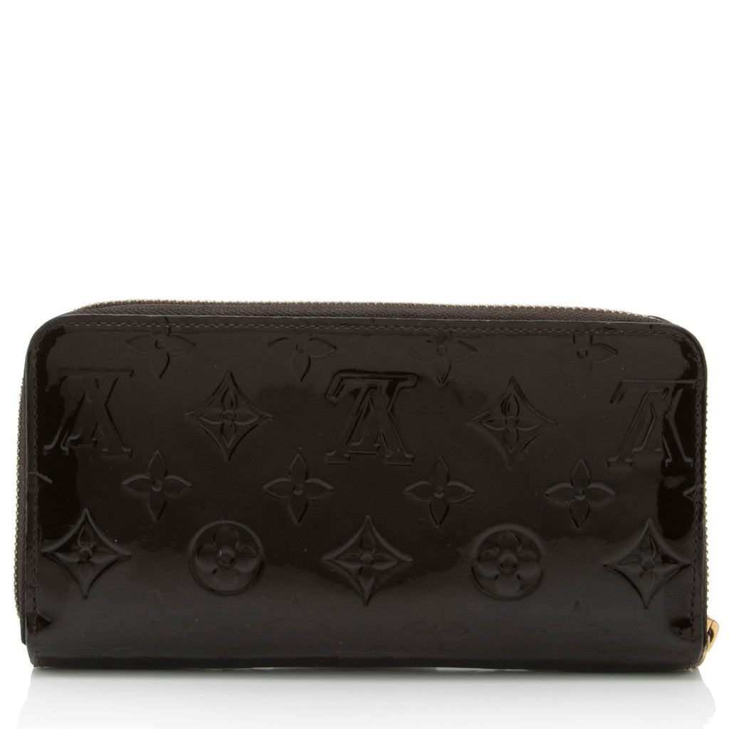 Louis Vuitton Monogram Vernis Zippy Wallet (SHF-O0VEBU)
