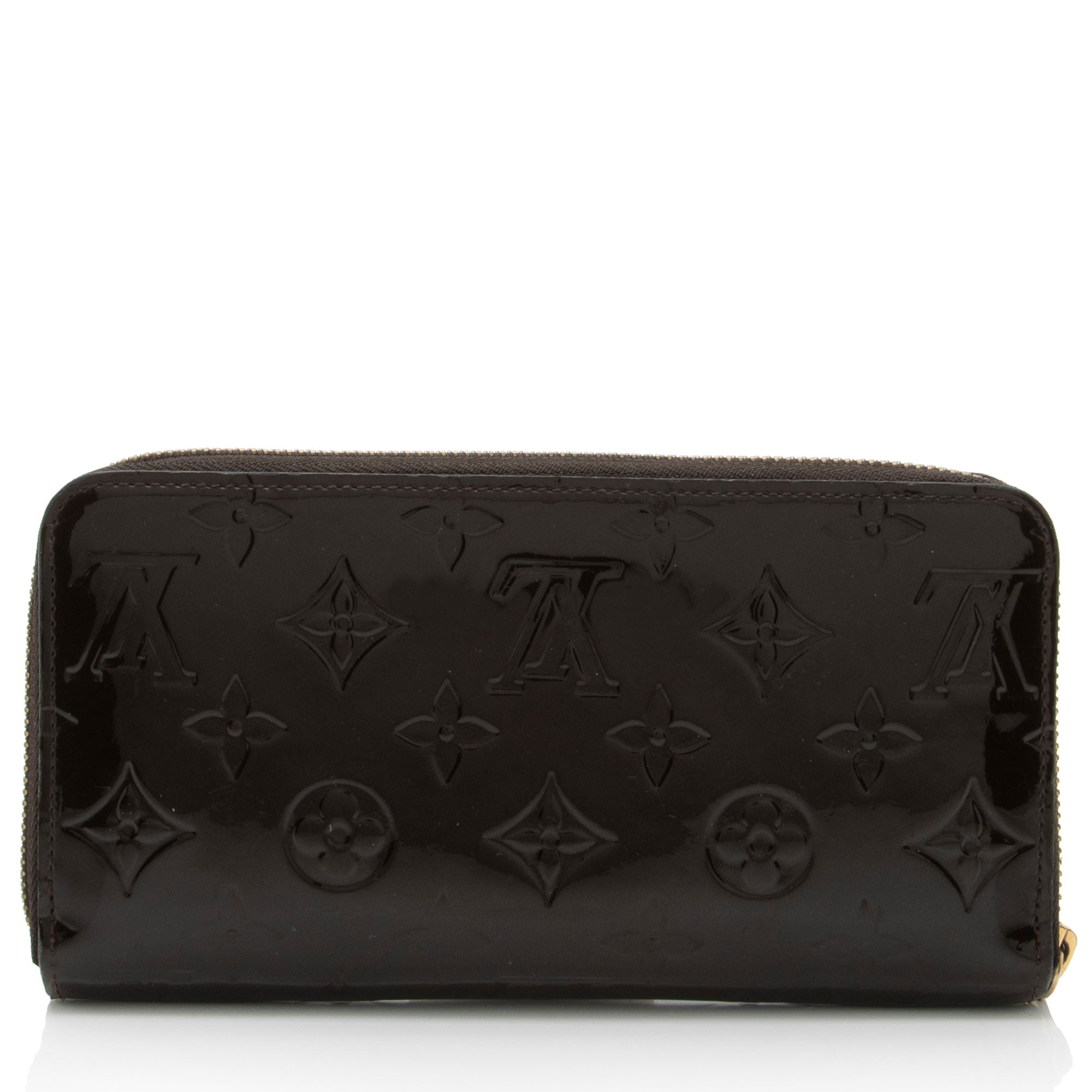 Louis Vuitton Monogram Vernis Zippy Wallet (SHF-O0VEBU)