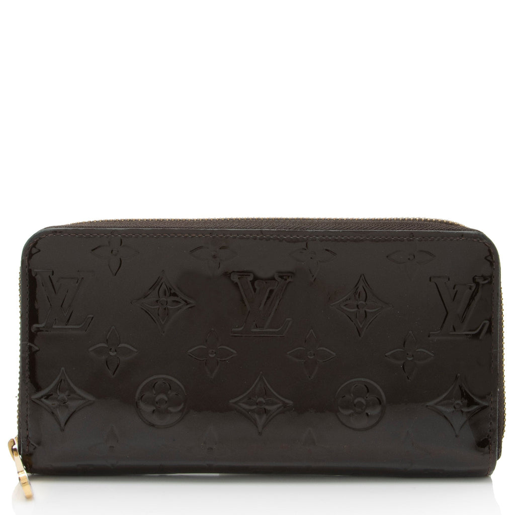 Louis Vuitton Monogram Vernis Zippy Wallet (SHF-O0VEBU)
