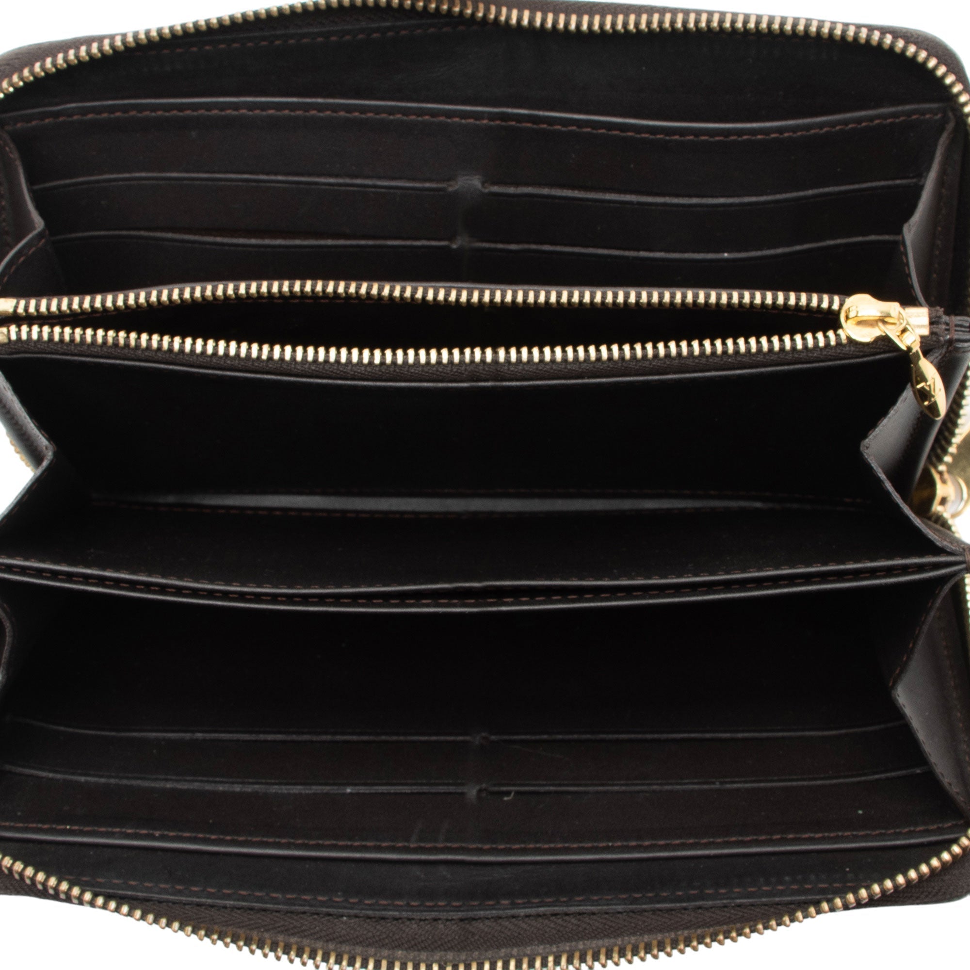 Louis Vuitton Monogram Vernis Zippy Wallet (SHF-O0VEBU)