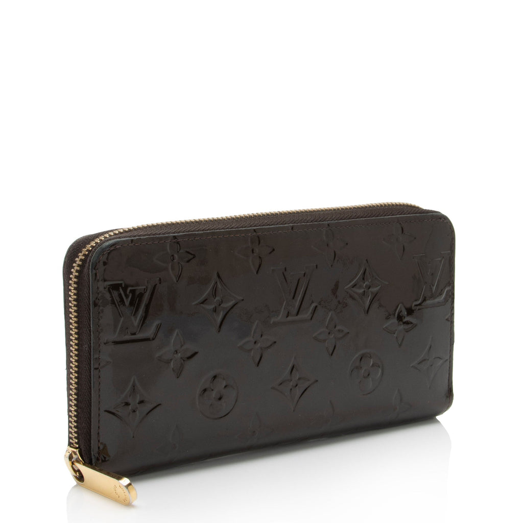 Louis Vuitton Monogram Vernis Zippy Wallet (SHF-O0VEBU)