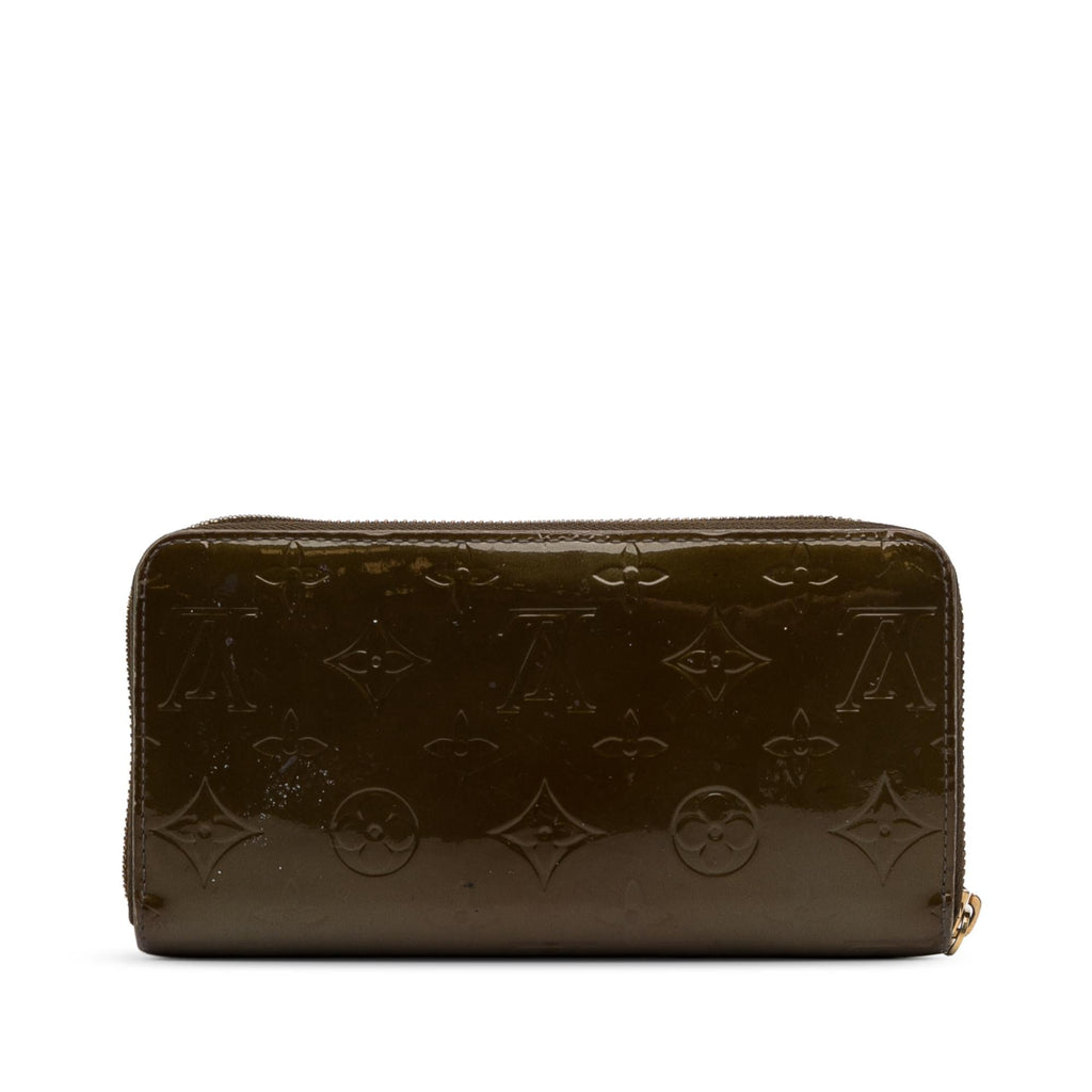 Louis Vuitton Monogram Vernis Zippy Wallet (SHG-SXwtpc)