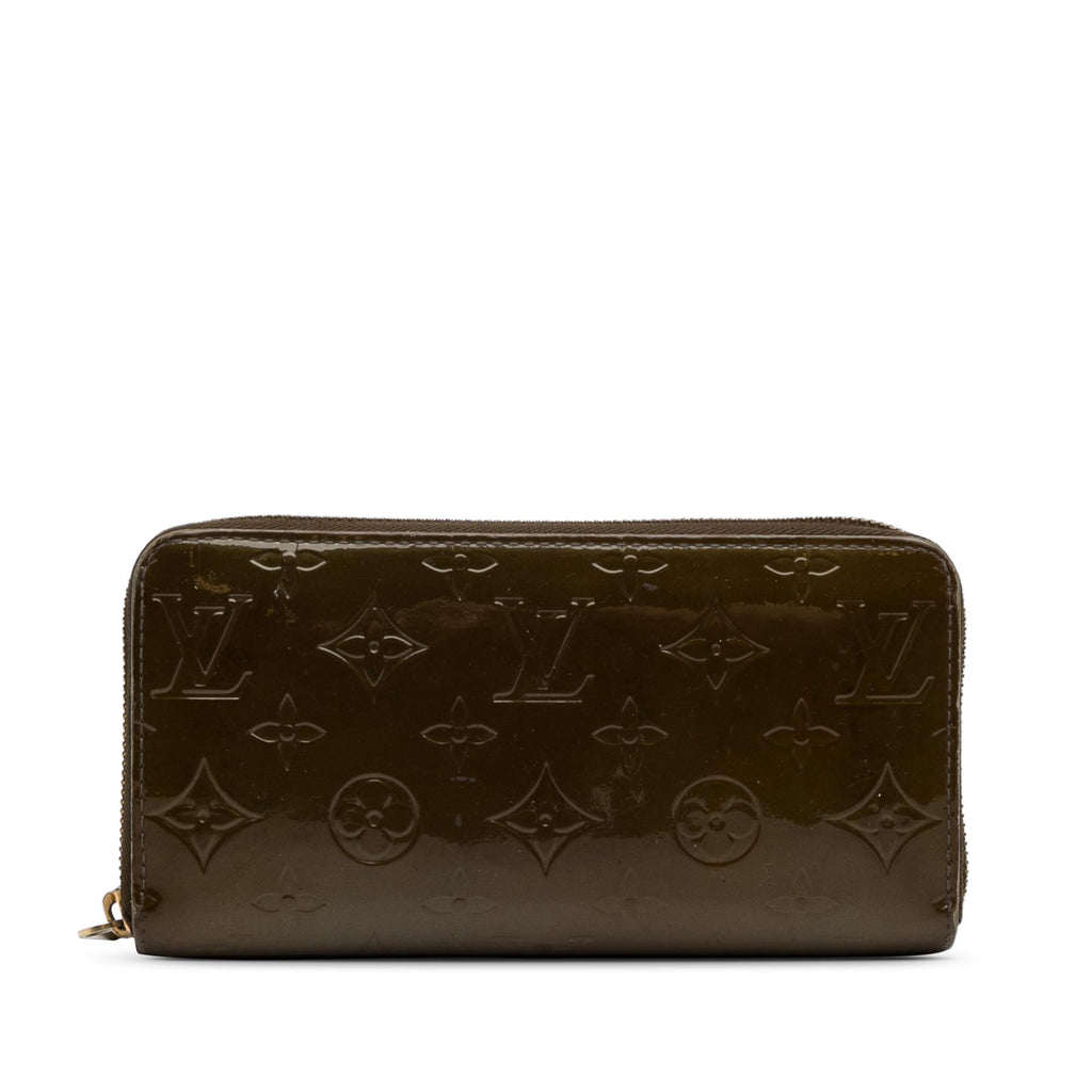 Louis Vuitton Monogram Vernis Zippy Wallet (SHG-SXwtpc)