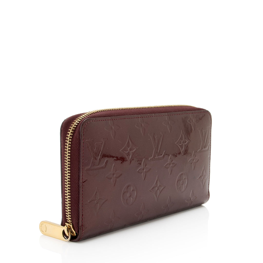 Louis Vuitton Monogram Vernis Zippy Wallet (SHF-SHewWh)