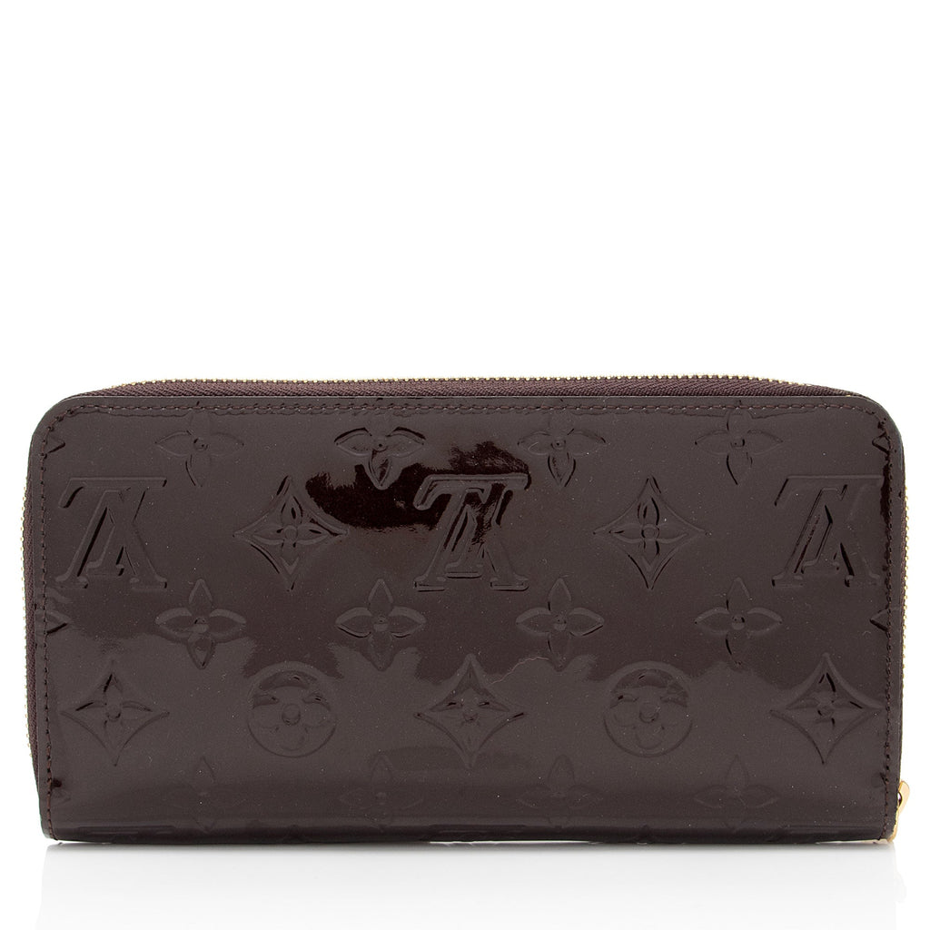Louis Vuitton Monogram Vernis Zippy Wallet (SHF-RUOsxW)