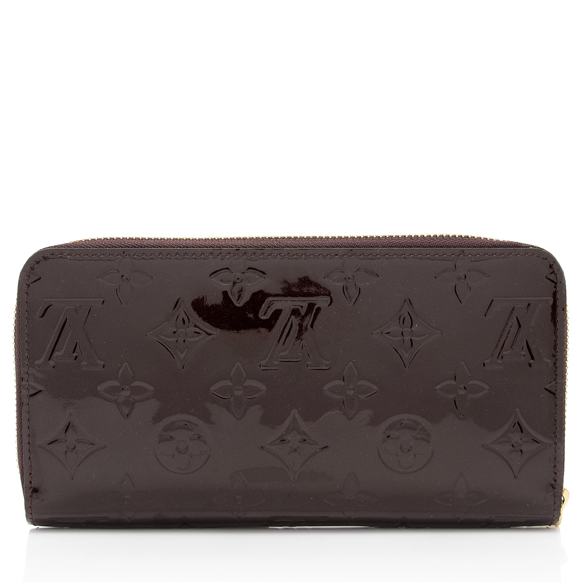 Louis Vuitton Monogram Vernis Zippy Wallet (SHF-RUOsxW)