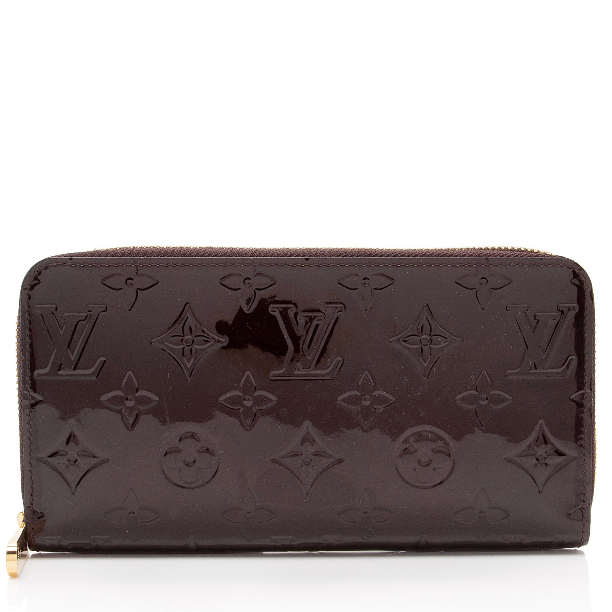 Louis Vuitton Monogram Vernis Zippy Wallet (SHF-RUOsxW)