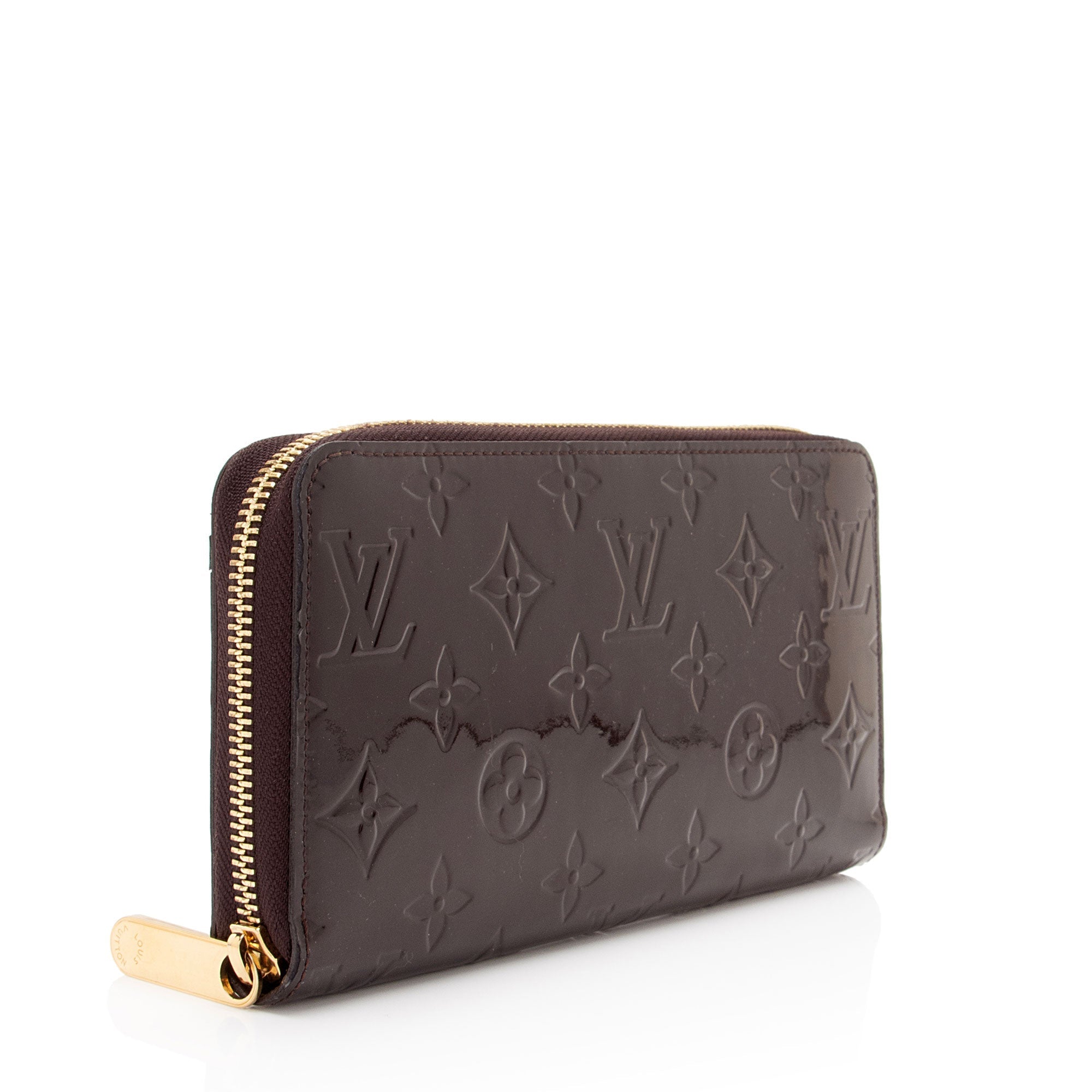 Louis Vuitton Monogram Vernis Zippy Wallet (SHF-RUOsxW)