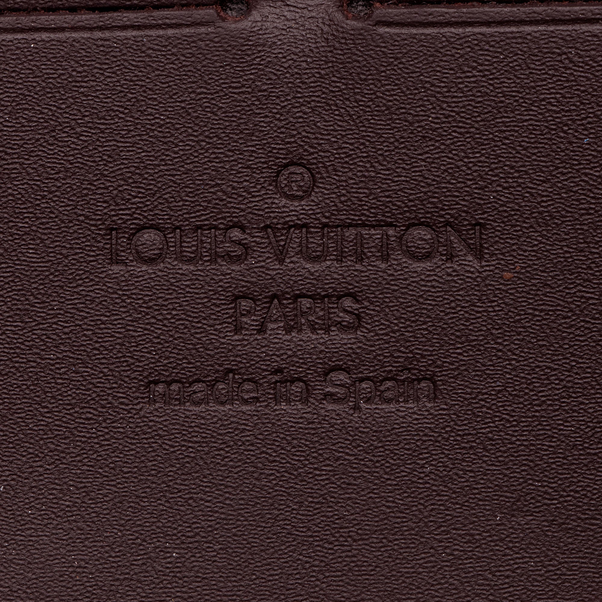 Louis Vuitton Monogram Vernis Zippy Wallet (SHF-0wPWNy)