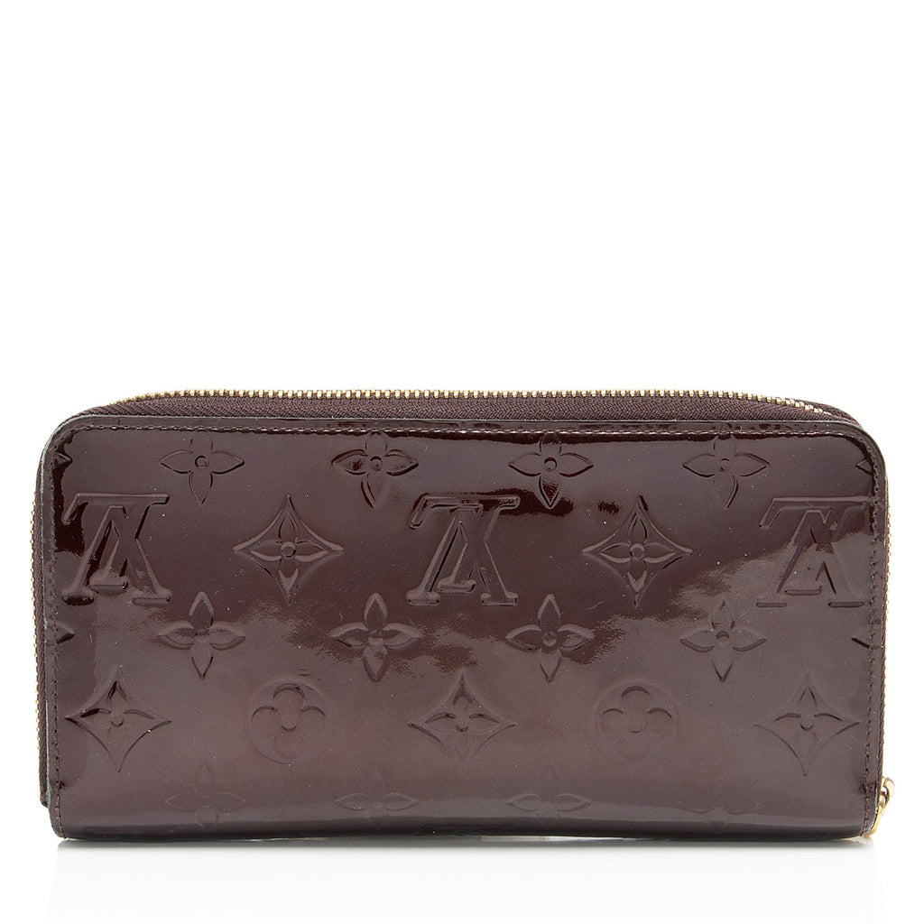 Louis Vuitton Monogram Vernis Zippy Wallet