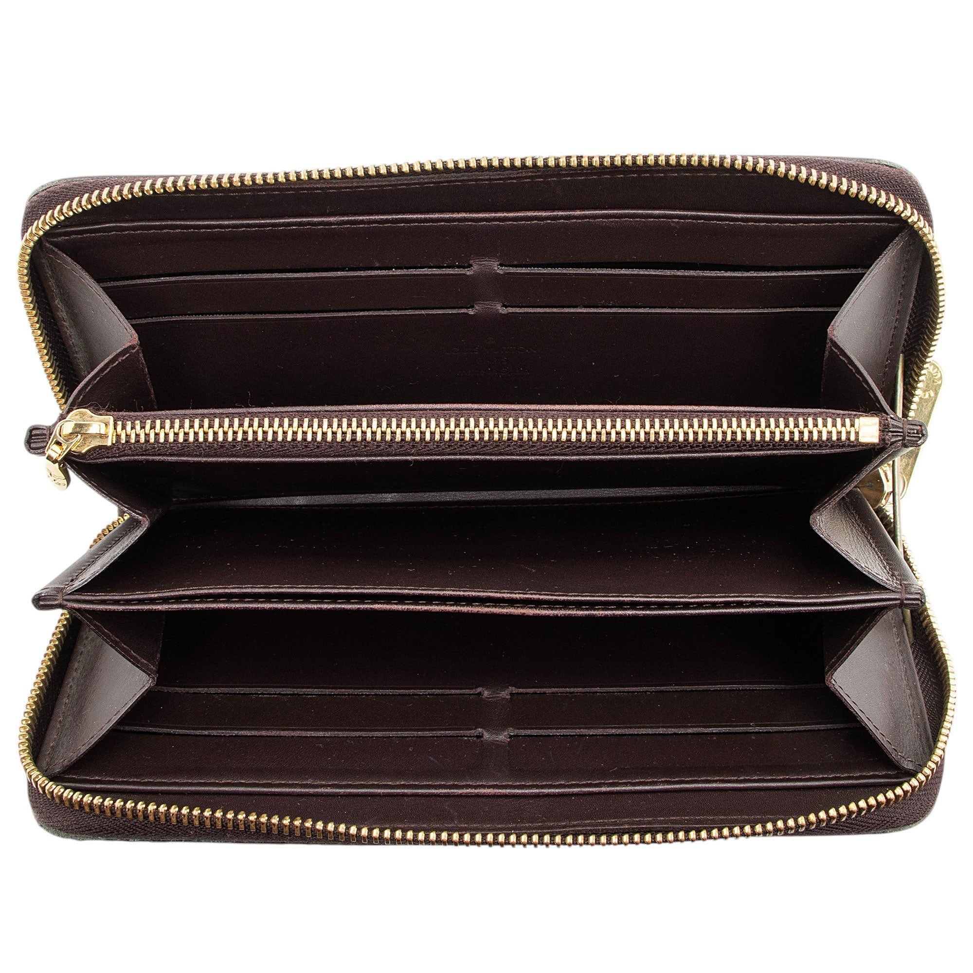 Louis Vuitton Monogram Vernis Zippy Wallet