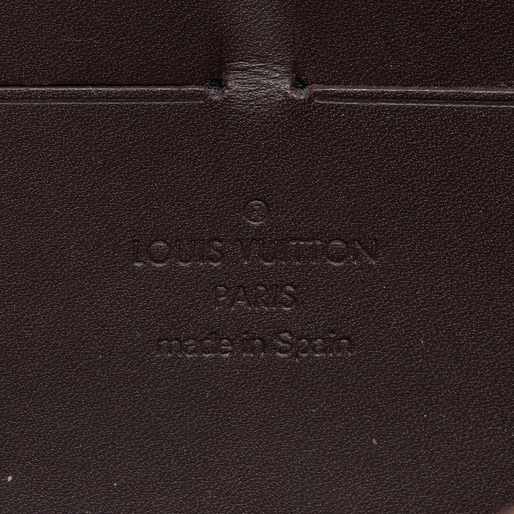 Louis Vuitton Monogram Vernis Zippy Wallet