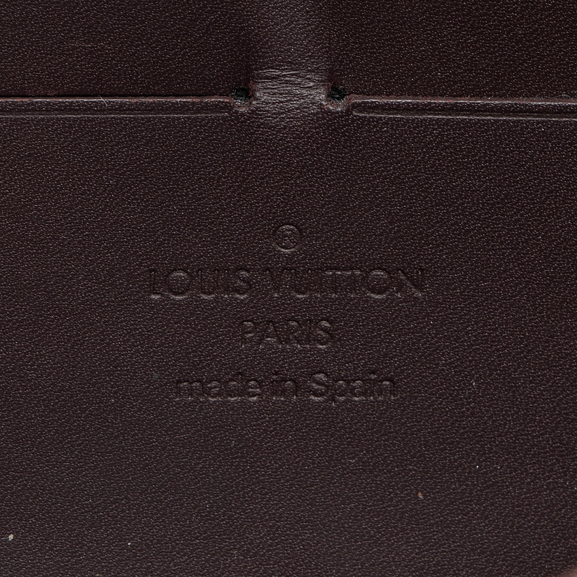 Louis Vuitton Monogram Vernis Zippy Wallet