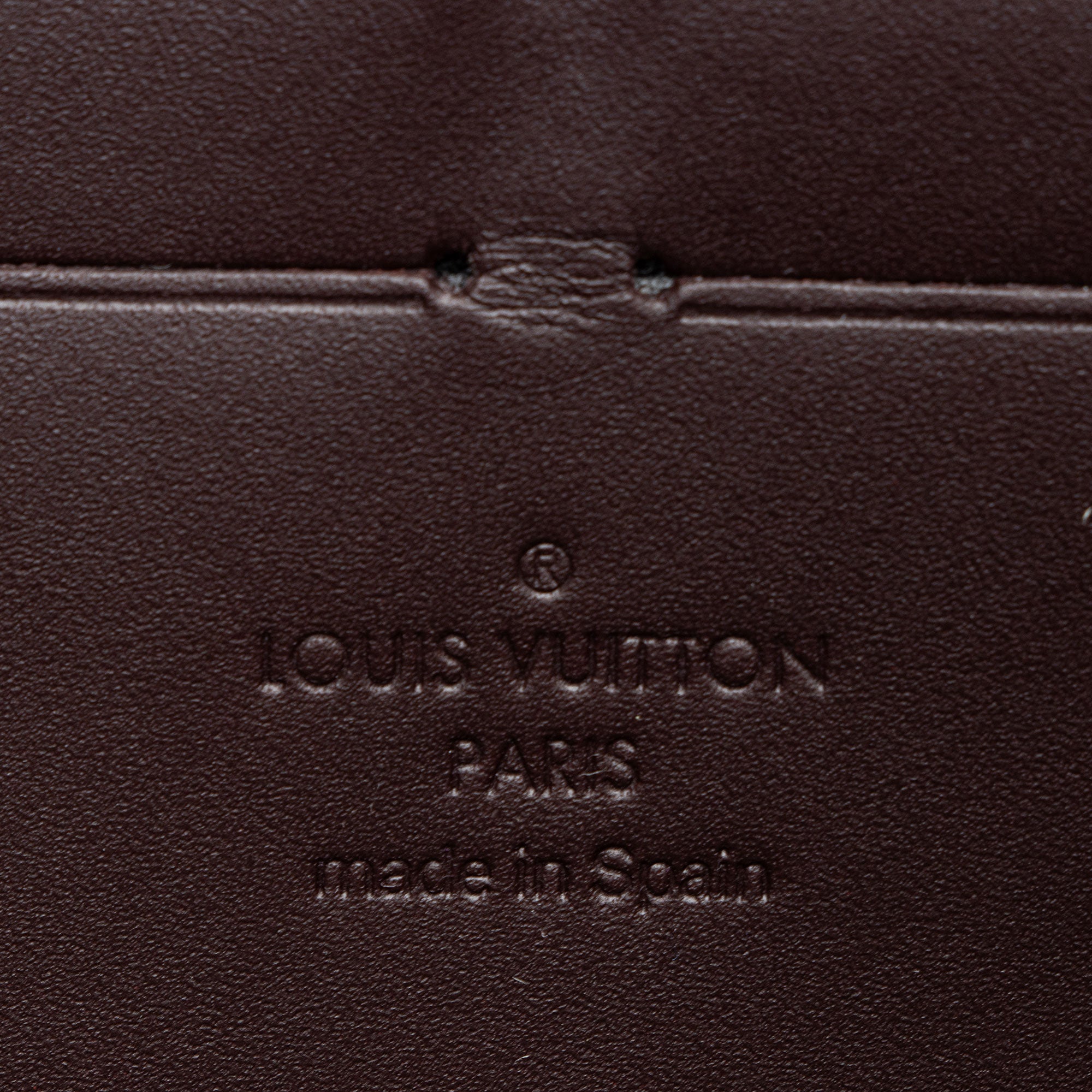 Louis Vuitton Monogram Vernis Zippy Wallet
